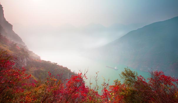 长江三峡旅游巫峡景点